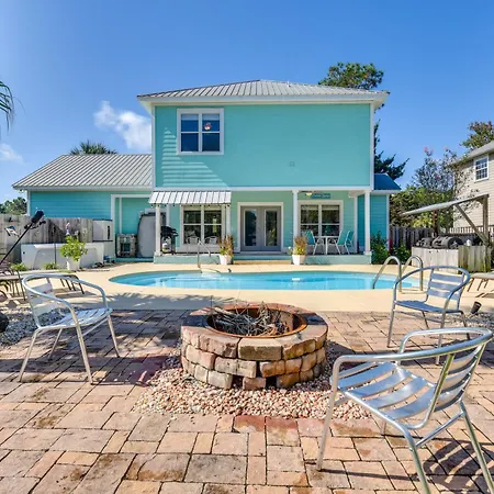 Panama City Beach Home And Pool, 4 Mi To Pier Park